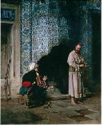 unknow artist Arab or Arabic people and life. Orientalism oil paintings 27 painting